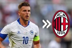 意媒：米兰前锋预算2000万到2500万欧，有意斯图加特的德米洛维奇