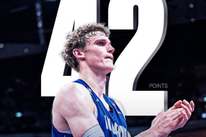 继续爆炸表现！马尔卡宁24分钟17中10狂砍42分12板 三场拿下121分