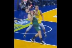 😂“这是我职业生涯 见过的 最NB的 造犯规”！